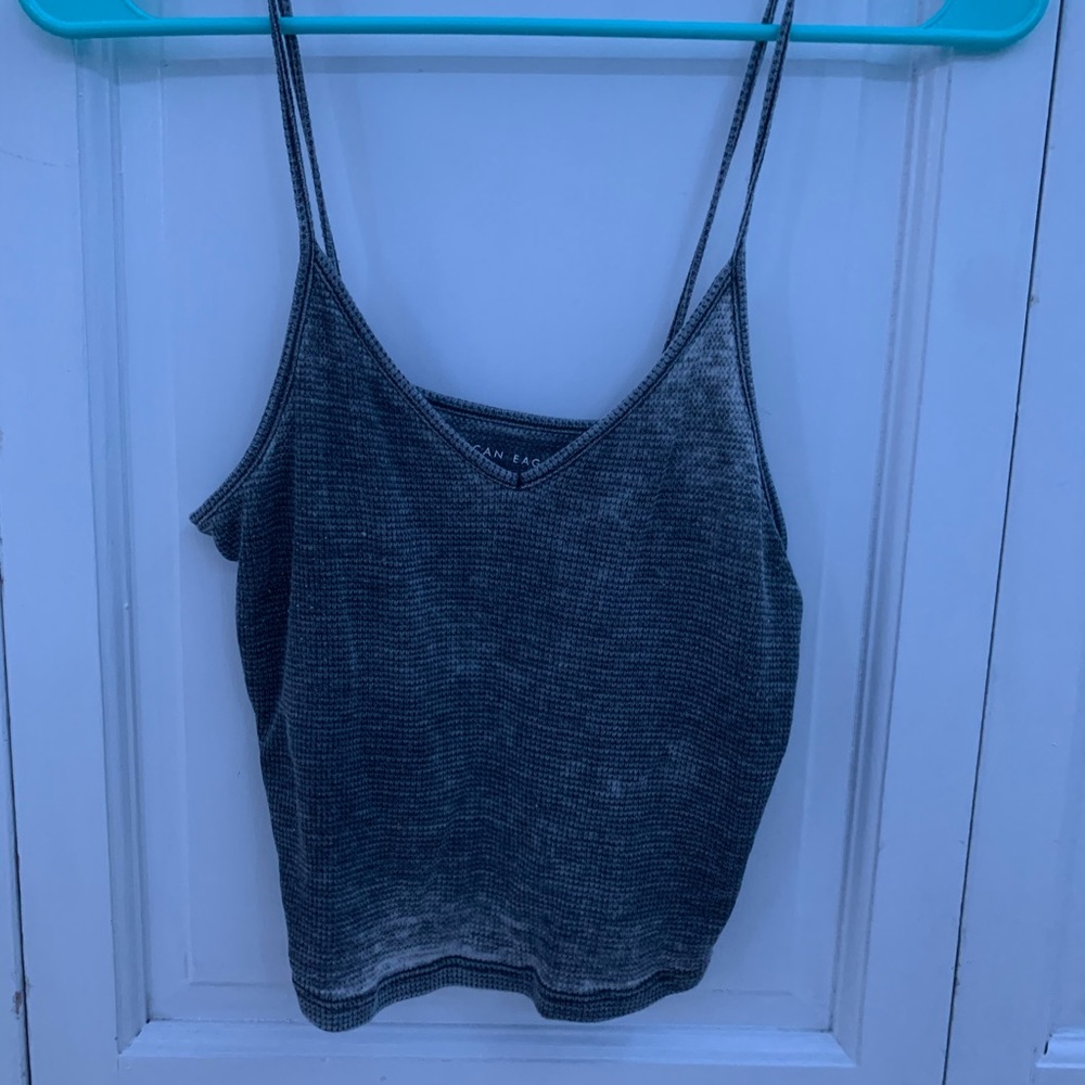 Two American Eagle Cropped Tanks